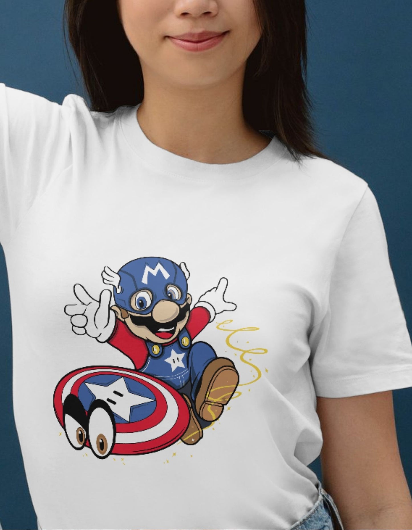 Tricouri personalizate Super Mario – designuri inspirate din jocul clasic Super Mario
