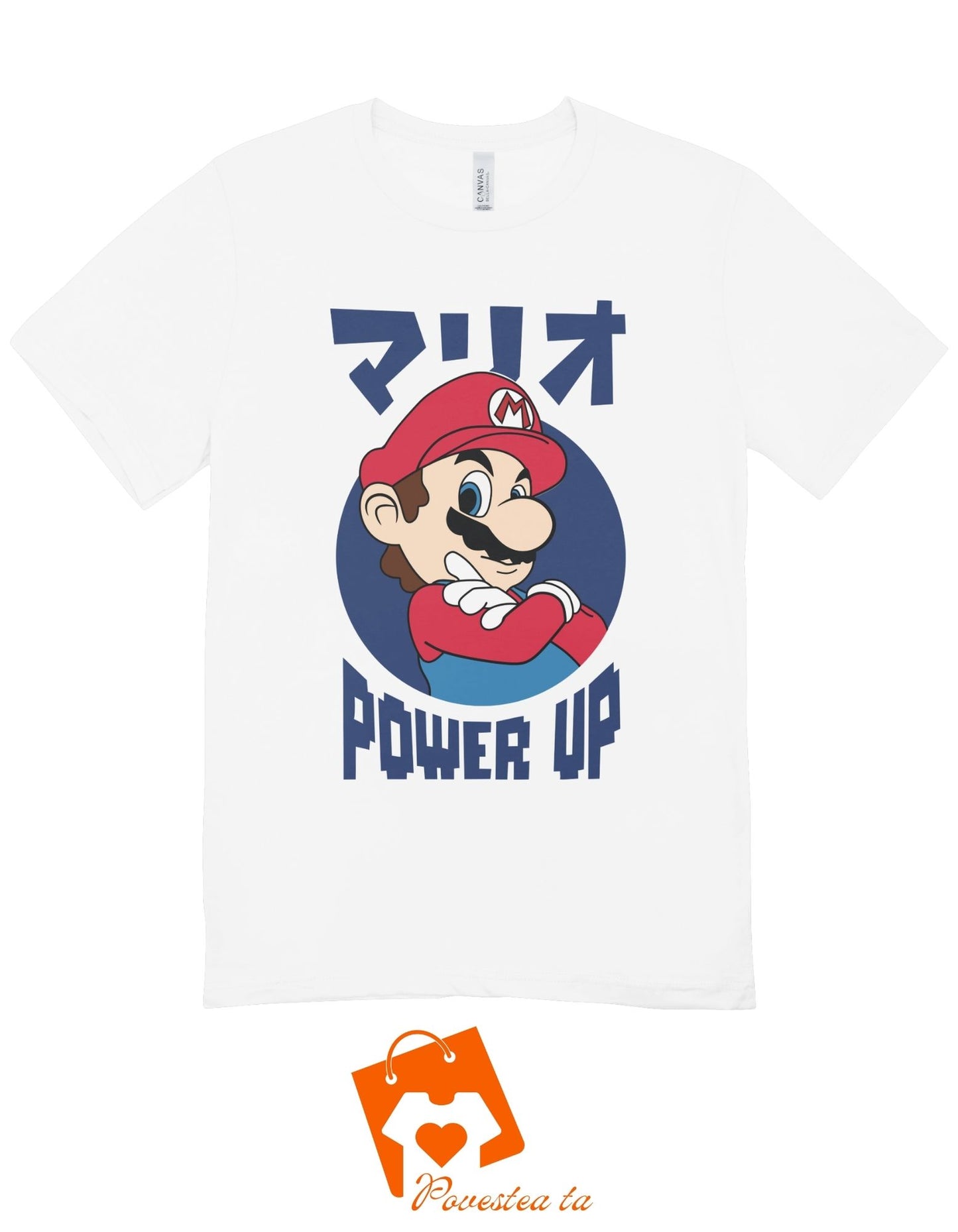Tricouri personalizate Super Mario – designuri inspirate din jocul clasic Super Mario