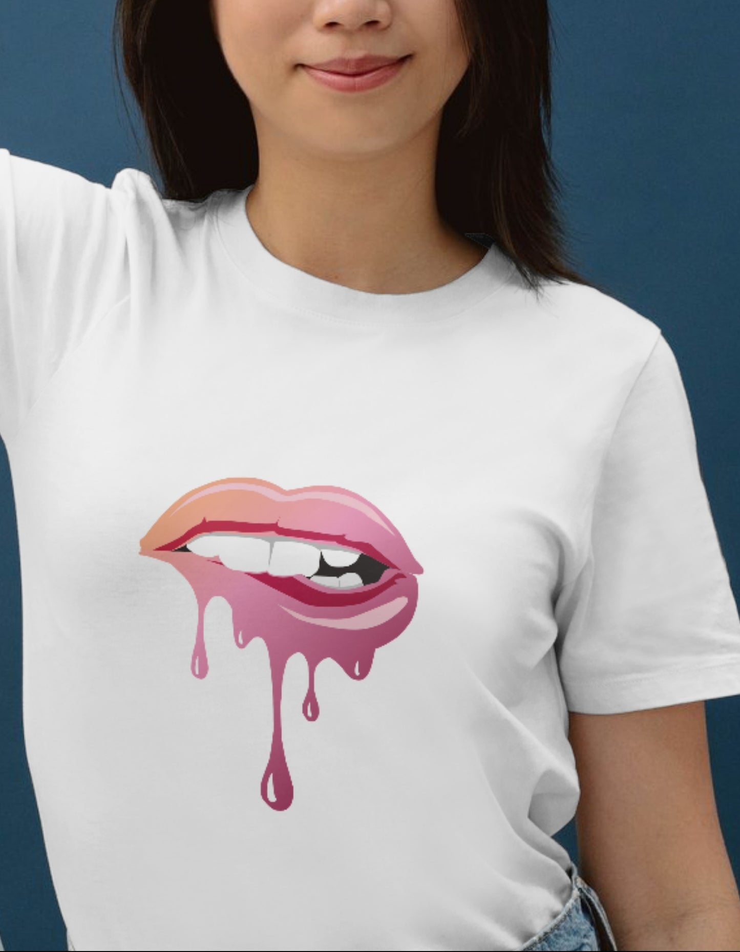 Tricouri personalizate cu buze si saruturi – designuri stylish si romantice
