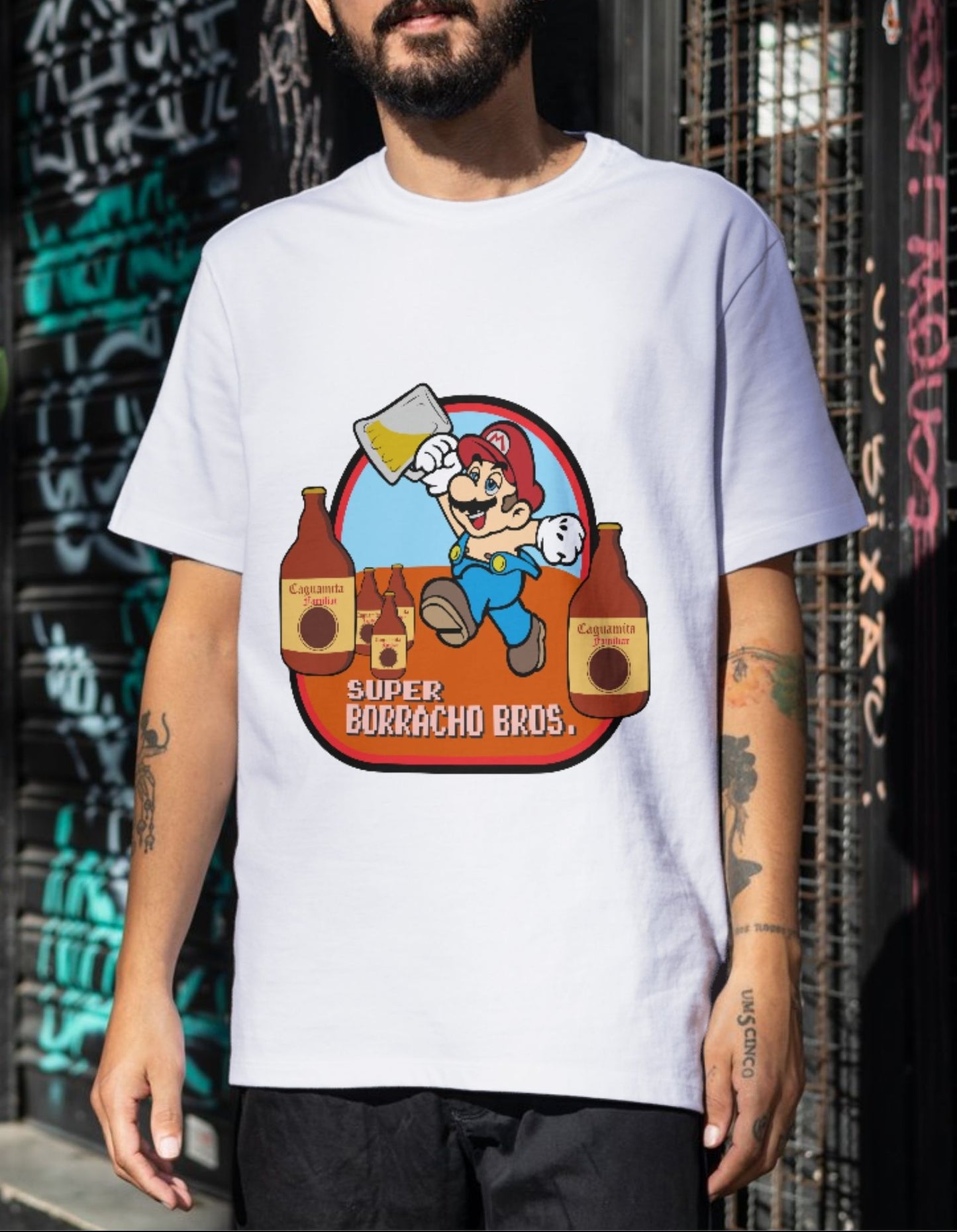 Tricouri personalizate Super Mario – designuri inspirate din jocul clasic Super Mario