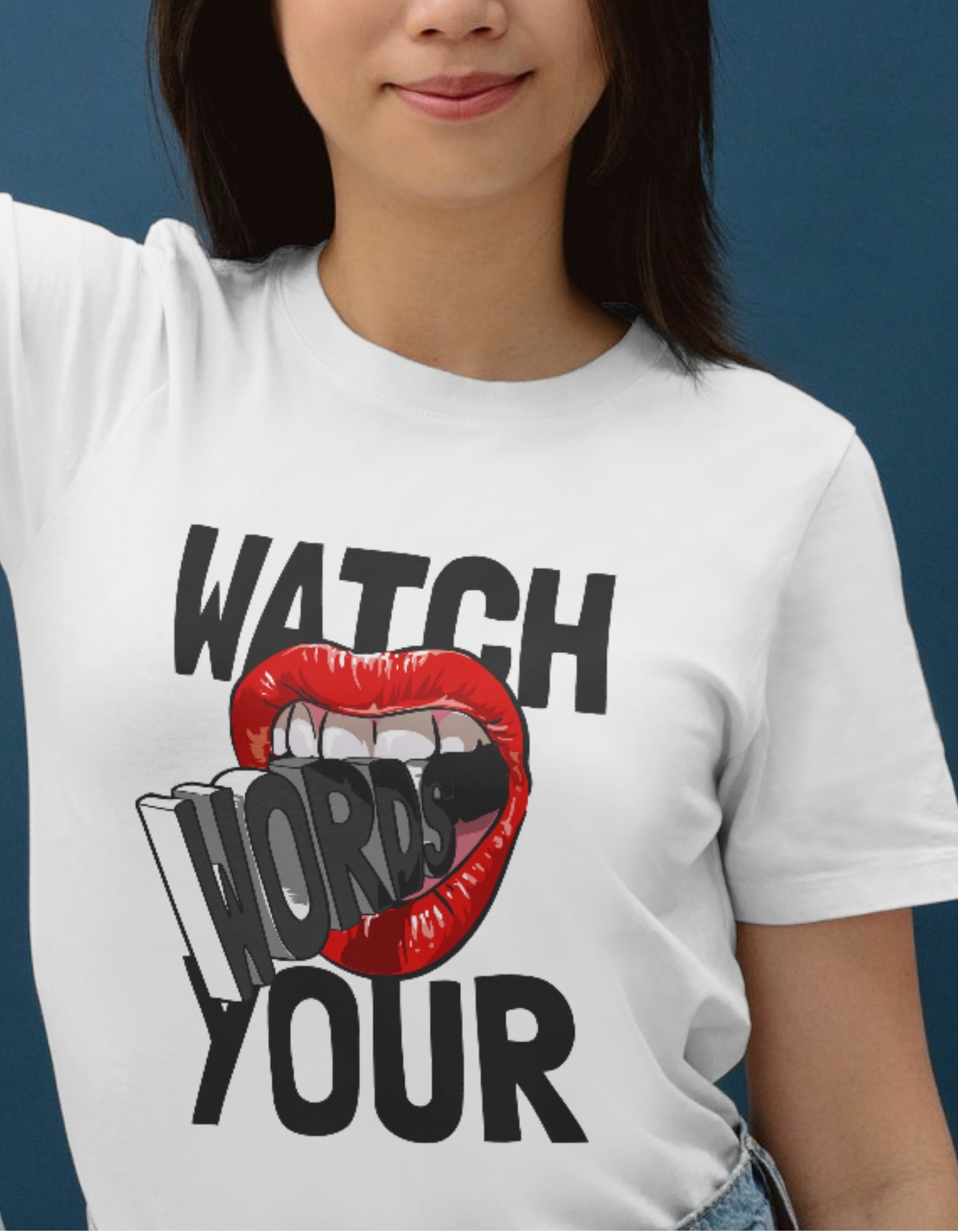 Tricouri personalizate cu buze si saruturi – designuri stylish si romantice