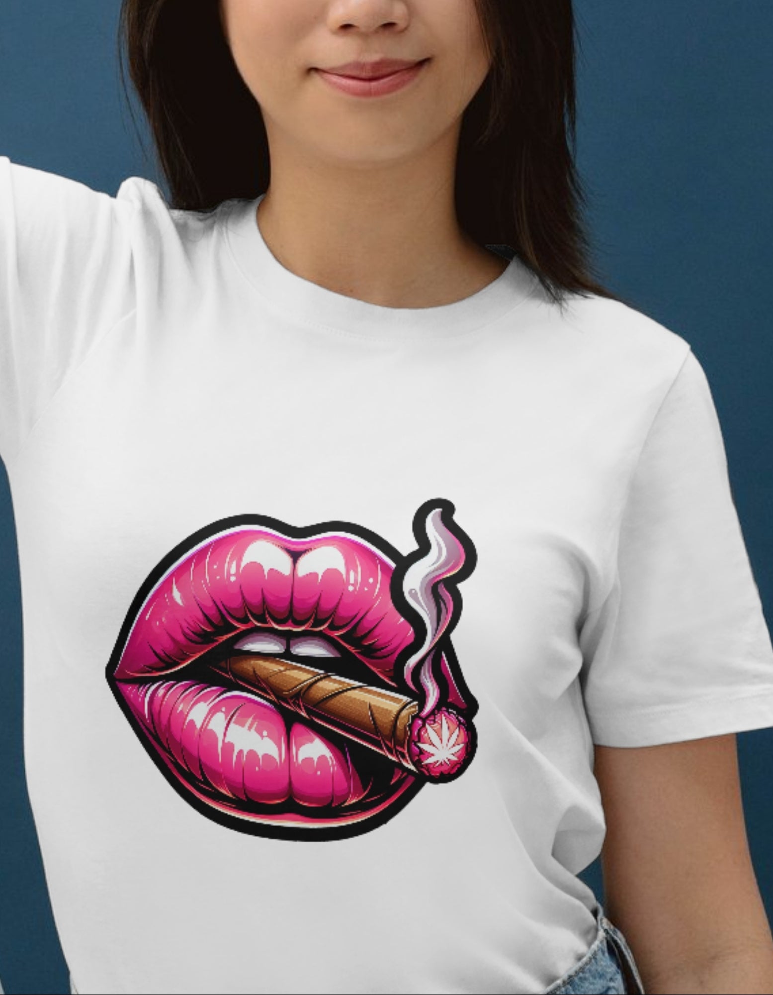 Tricouri personalizate cu buze si saruturi – designuri stylish si romantice