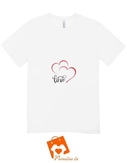 Tricouri personalizate cu mesaje de iubire – designuri romantice si adorabile